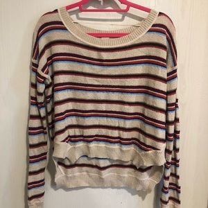 Free People Multi Colored Sweater